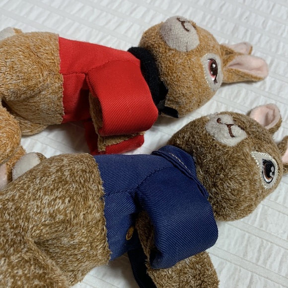 8” Peter Rabbit Plush Bunnies w/Wraparound Arms - The Peter Rabbit 2 Movie - Picture 12 of 14